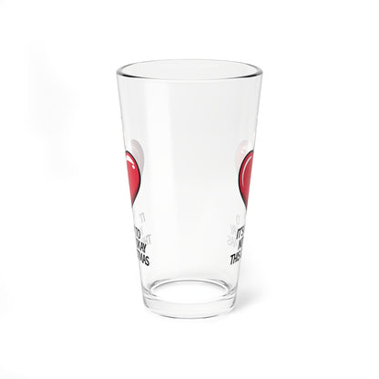 It's Okay To Not Be Okay This Christmas, Christmas Pint Glass, 16oz