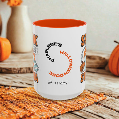 Spook the Stigma - Personalized Halloween Mug for Mental Health Advocates & Survivors
