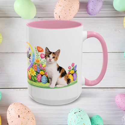 Shop our japanese bobtail kitten easter mug featuring the 15oz style option from MySisterIsASurvivor.