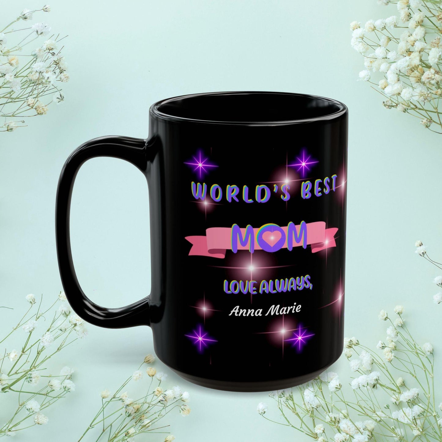 Shop our premium to the best mom in the world mom mug from MySisterIsASurvivor.