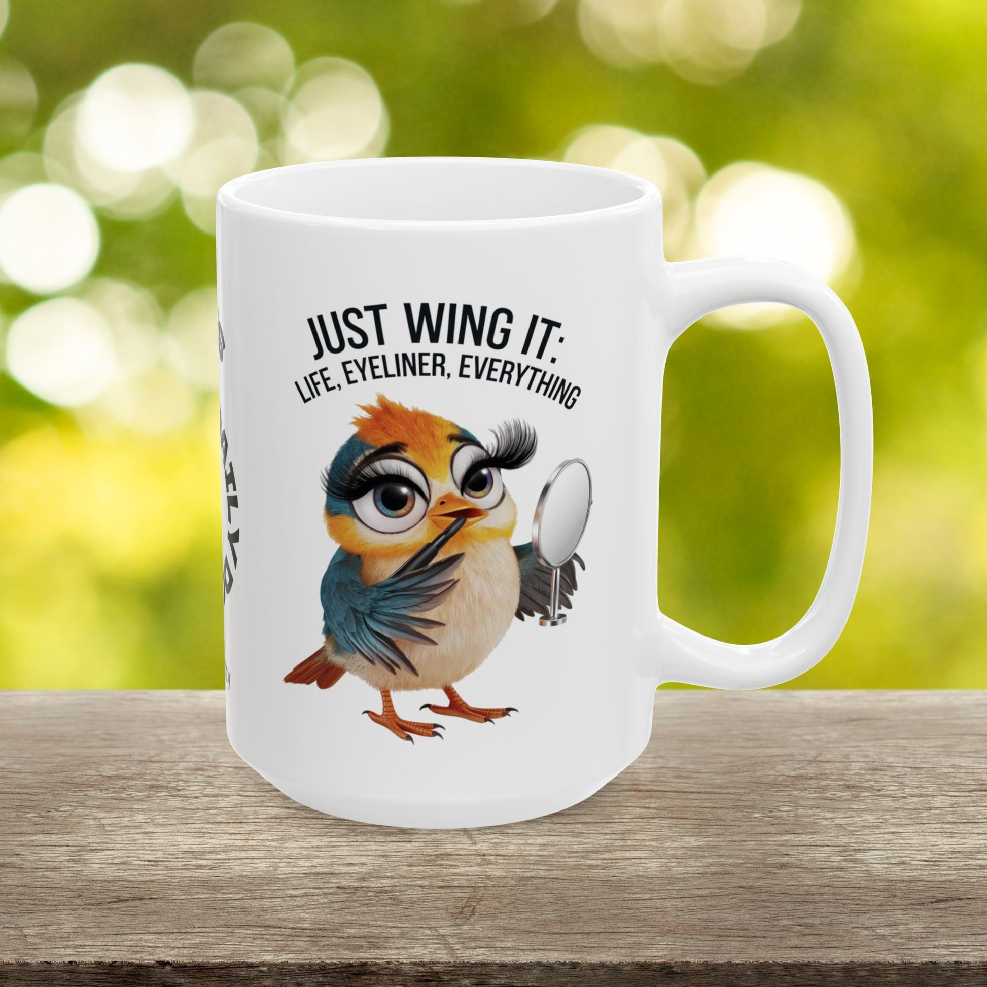"Keep Calm And Pretend" personalized funny pint glass with attitude and daily humor for stress relief.