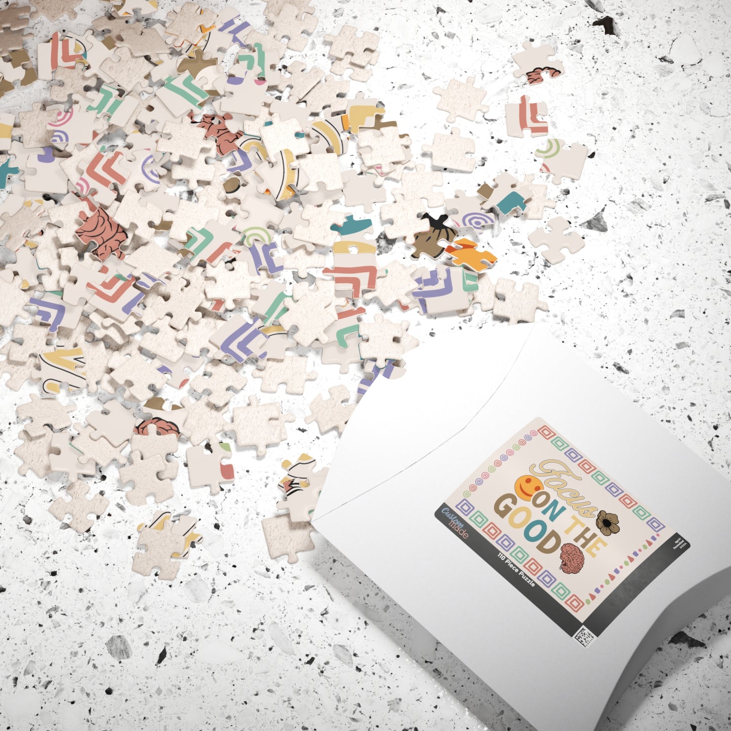 Focus on the Good - Affirmation Puzzle Gift for Survivors and Puzzle Lovers
