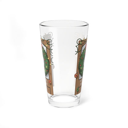 Yule Be Fine... Eventually, Christmas Pint Glass, 16oz