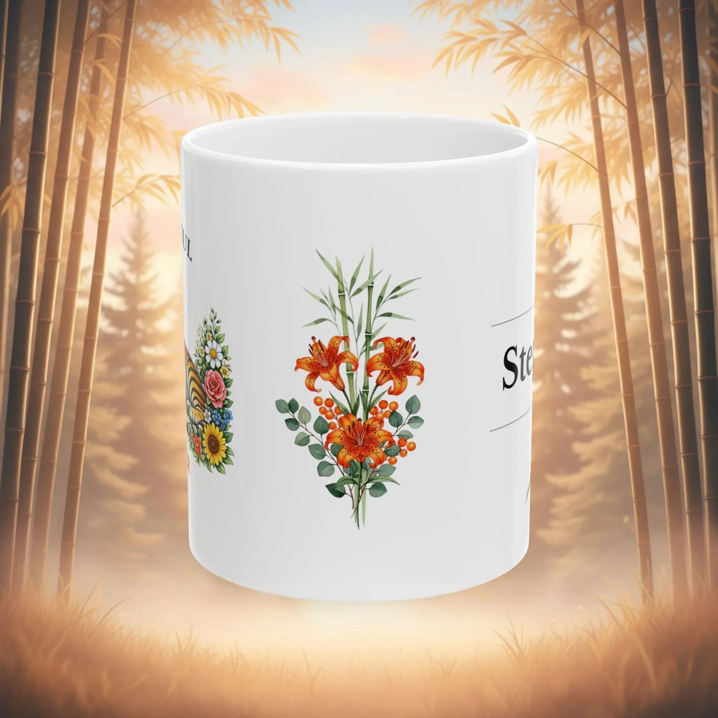Shop our premium peaceful power tiger mug from MySisterIsASurvivor.