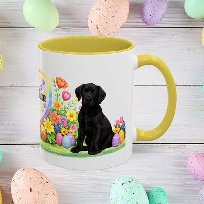 Shop our great dane black puppy easter mug featuring the 15oz style option from MySisterIsASurvivor.