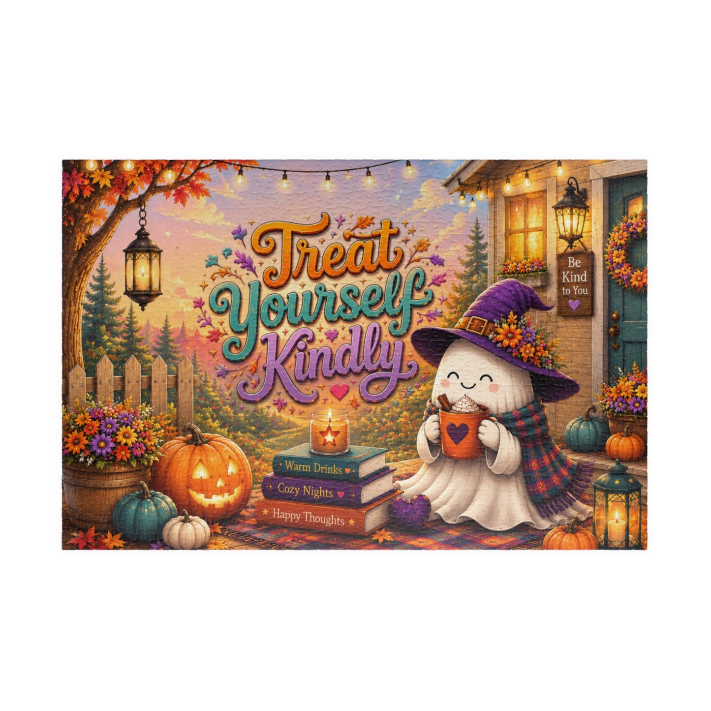 Treat Yourself Kindly Halloween Puzzle