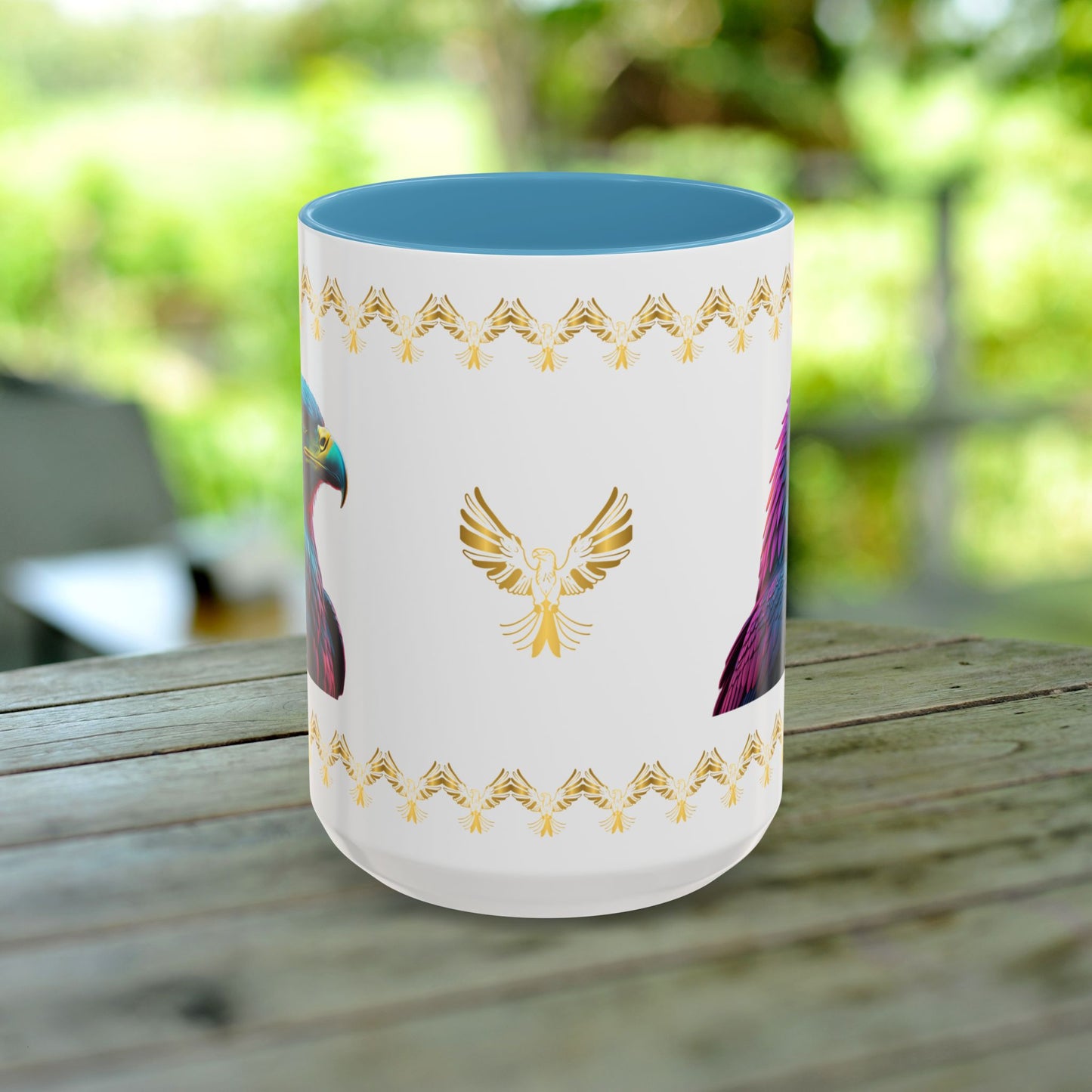Eagle’s Fortitude Mug symbolizing courage, hope, and empowerment for everyday mental health support.