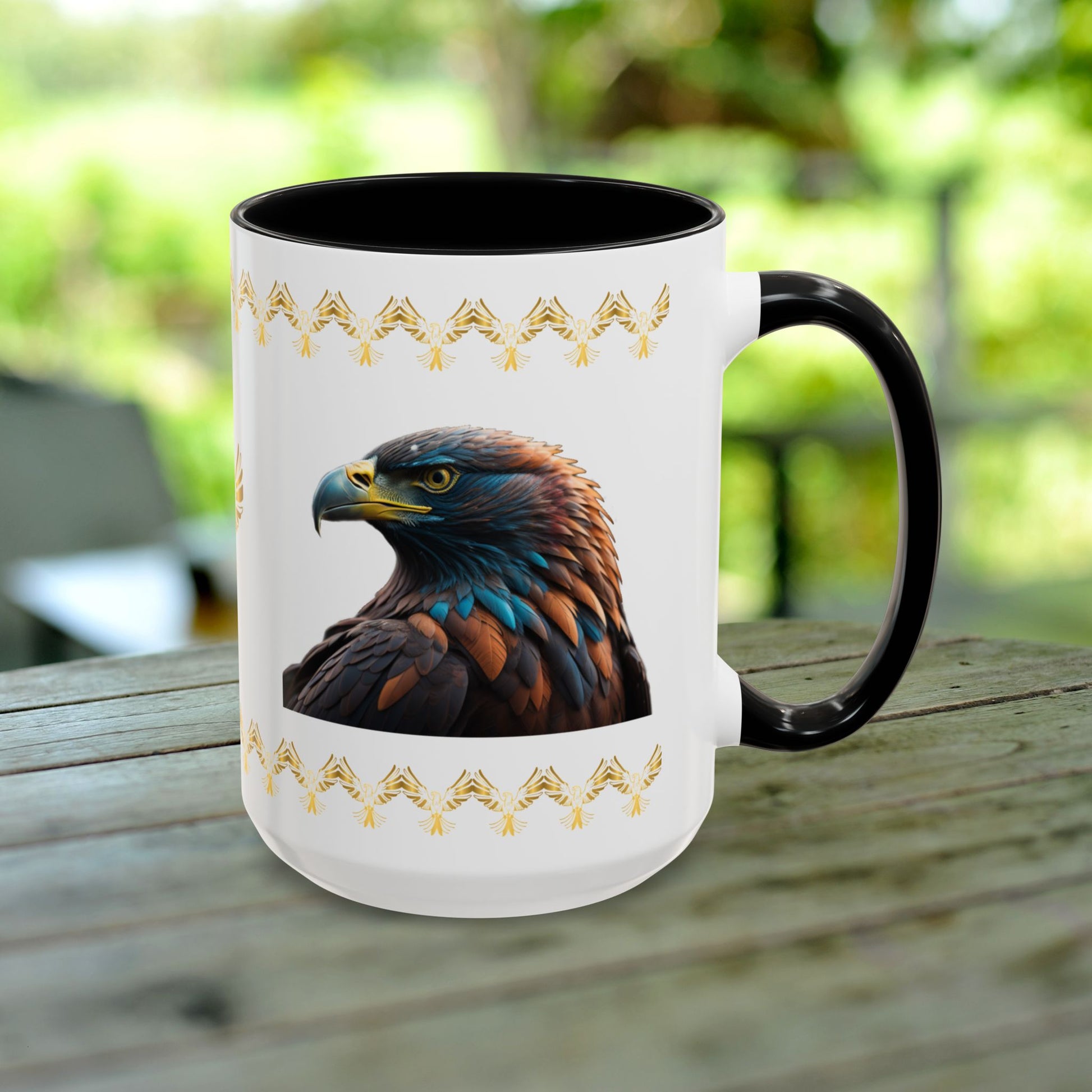 Eagle’s Inspiration Mug offering personal growth, strength, and empowerment to inspire resilience.