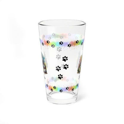 Dalmatian Personalized Easter Puppy 16oz Pint Glass - Custom Dog Design, Mental Health Gift, Easter Décor, and Festive Celebrations