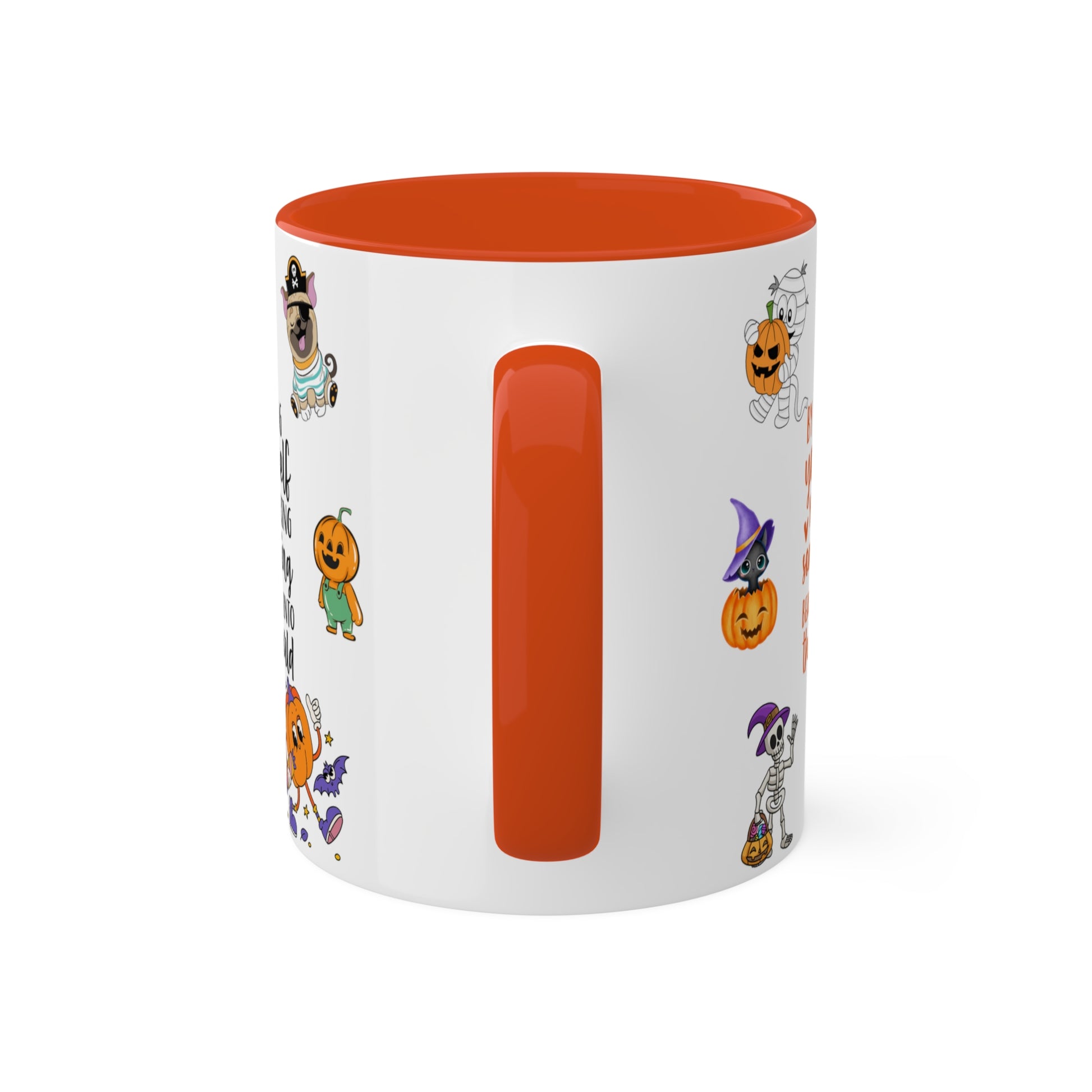 By Being Yourself You Bring Something Beautiful Into This World - Halloween Affirmation Mug - 11oz Ceramic Coffee Cup with Positive Quotes & Cute Vibes