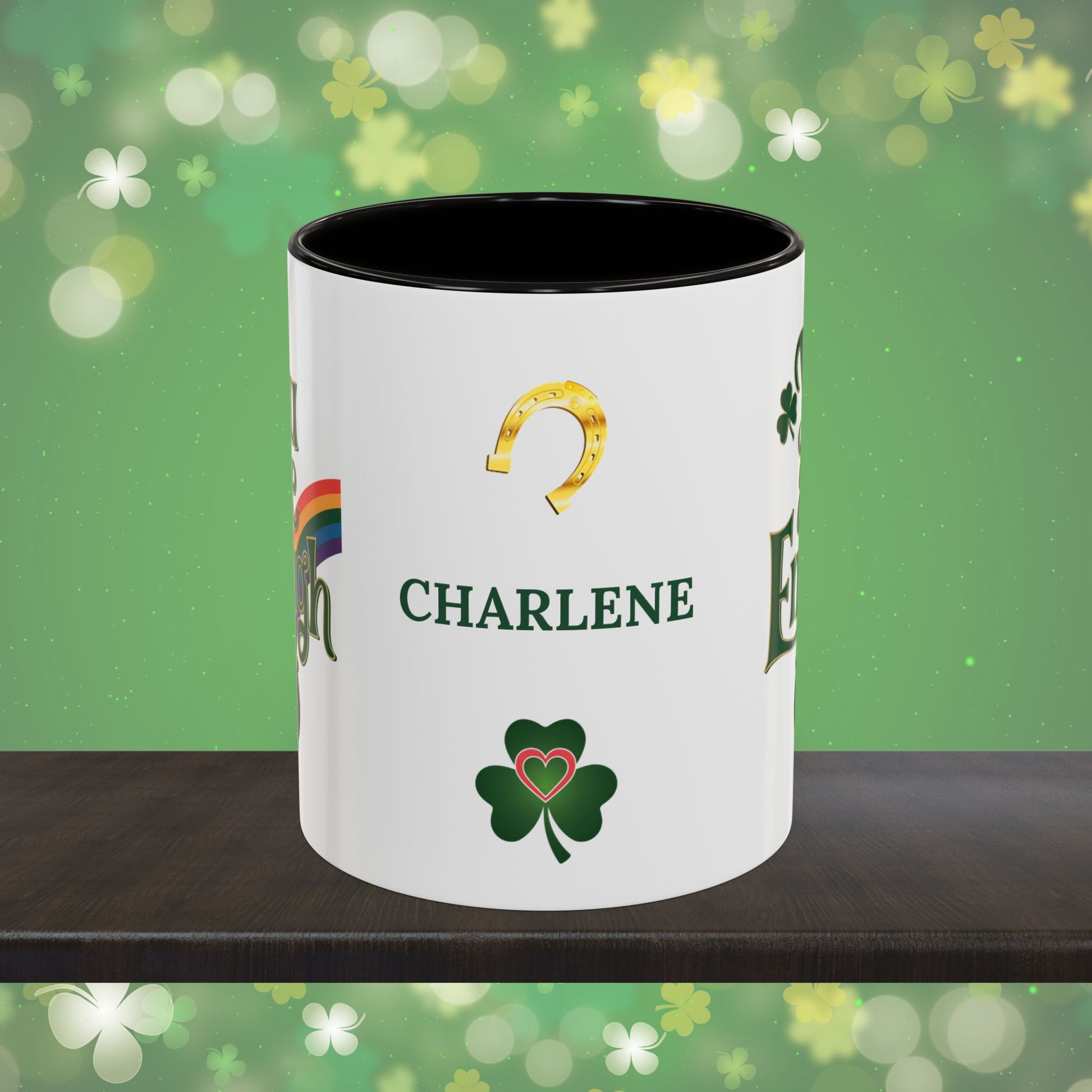 You Are Enough: Personalized St. Patrick's Day Mug - Add Your Name & Celebrate Strength and Positivity