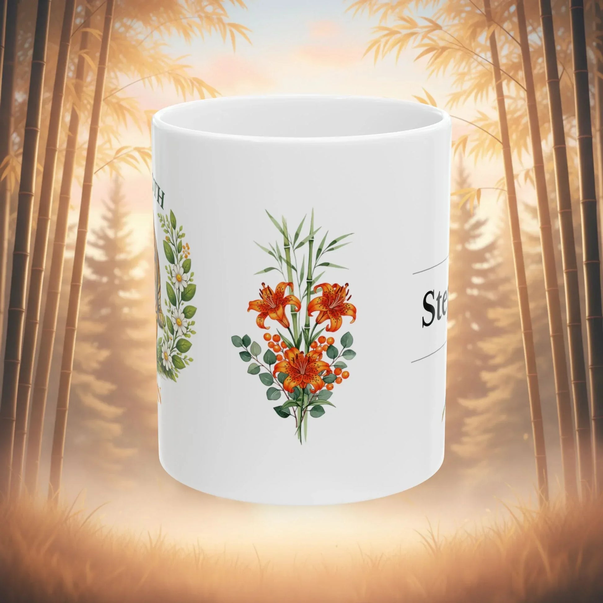 Shop our premium strength within tiger mug from MySisterIsASurvivor.