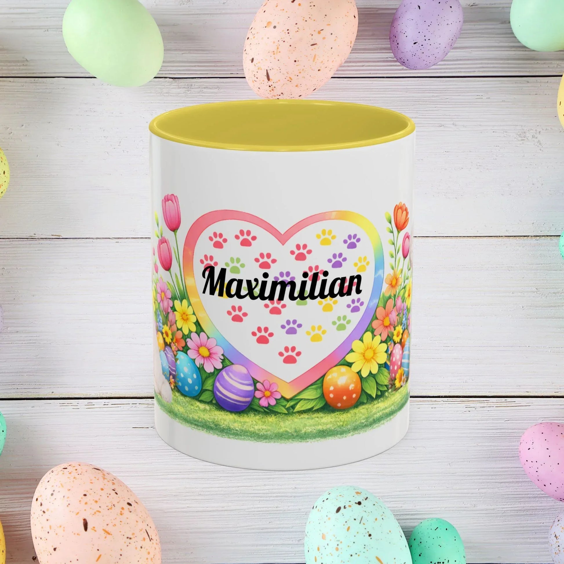 Shop our premium bichon frise puppy easter mug from MySisterIsASurvivor.