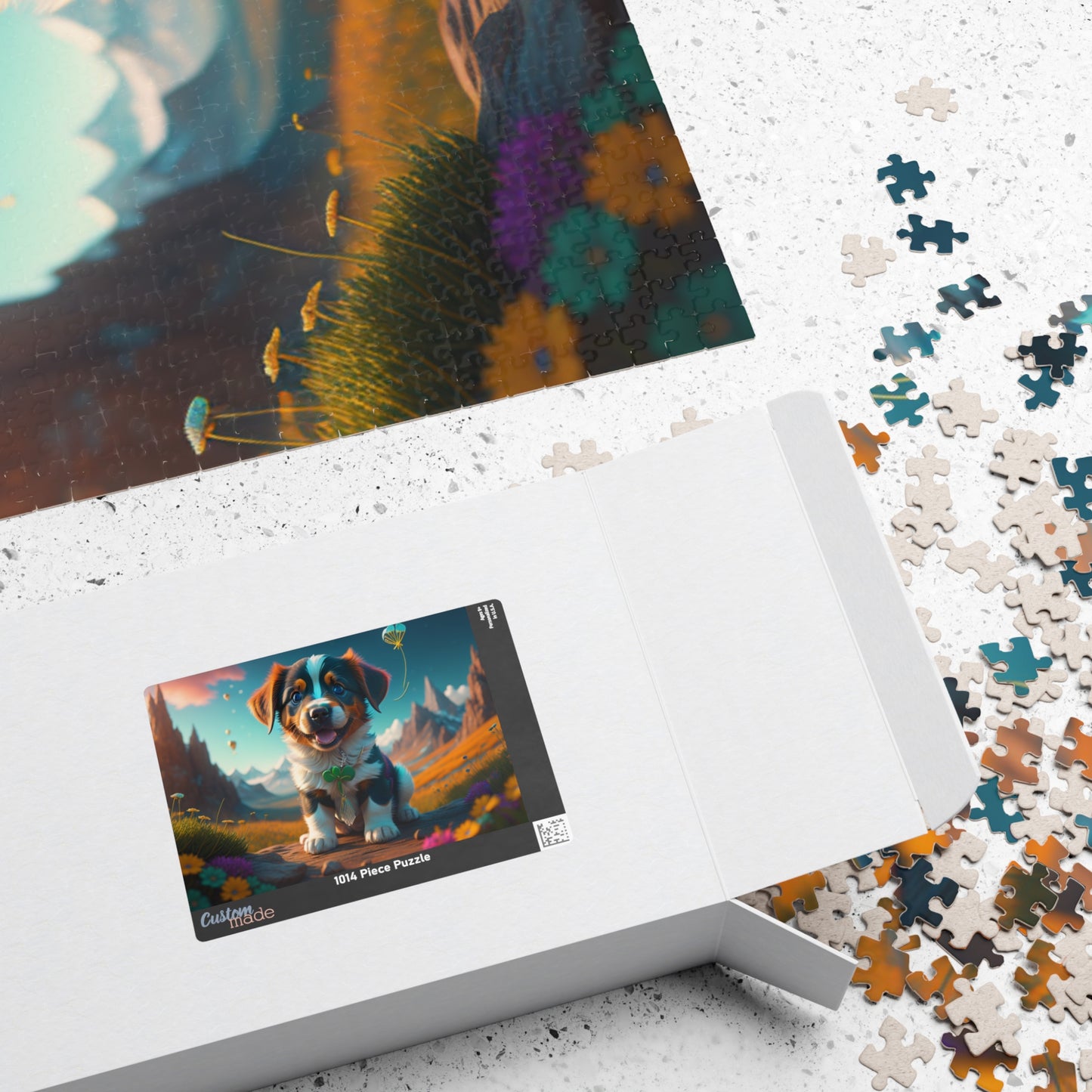 Shamrock Snuggles - St. Patrick's Day Mental Health Puzzle