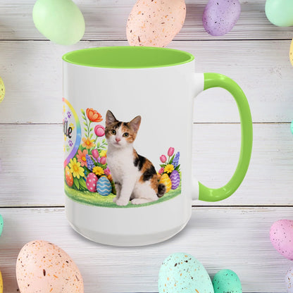 Shop our japanese bobtail kitten easter mug featuring the 15oz style option from MySisterIsASurvivor.