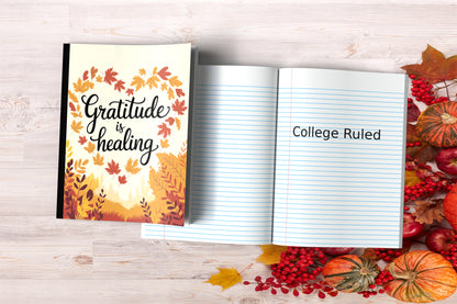 Gratitude Is Healing Composition Notebook