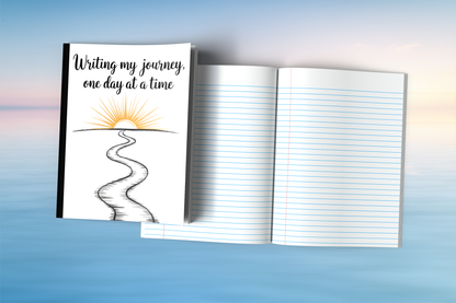 Writing My Journey One Day At A Time Composition Notebook
