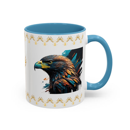 Eagle's Strength Resilience: Eagle Accent Coffee Mug (11, 15oz)