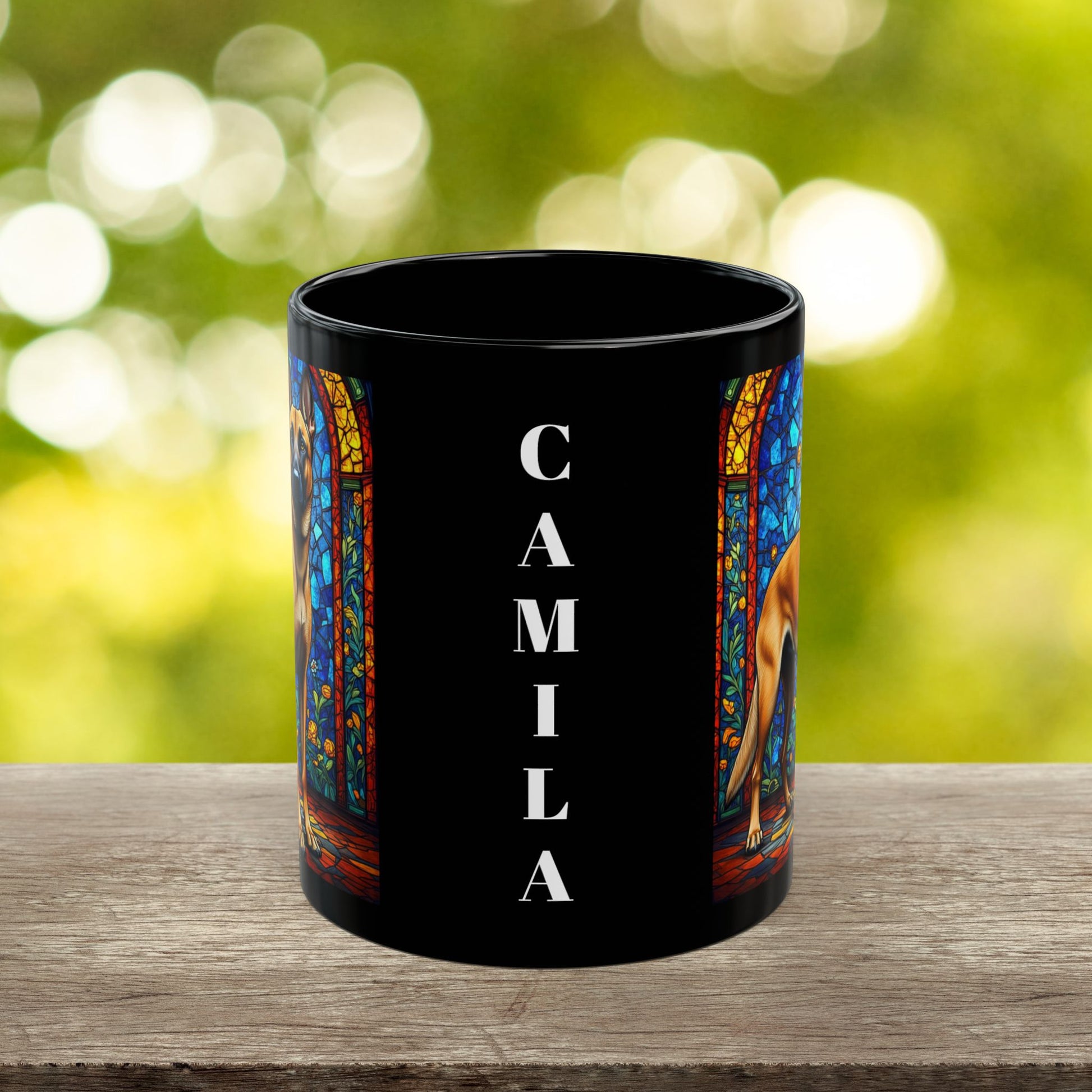 Fawn Belgian Malinois name mug for Maligator fans