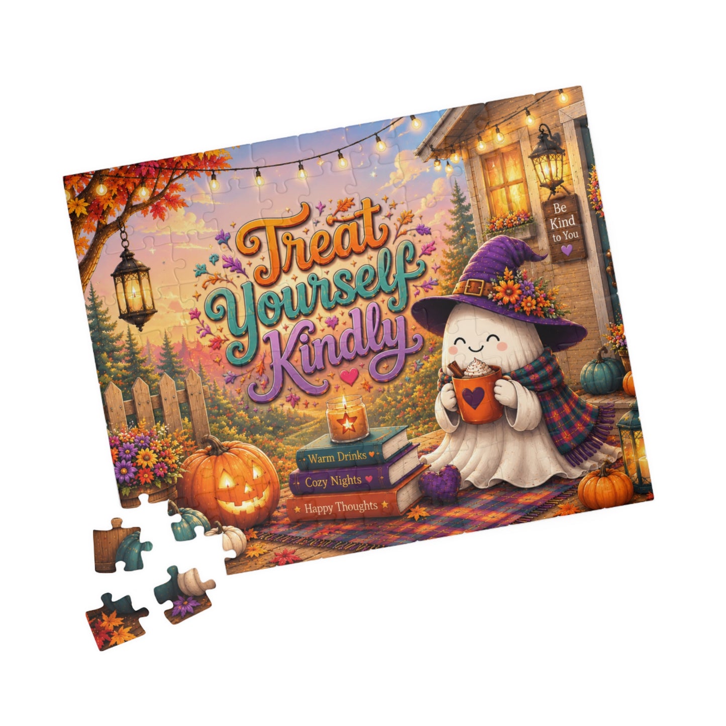 Treat Yourself Kindly Halloween Puzzle