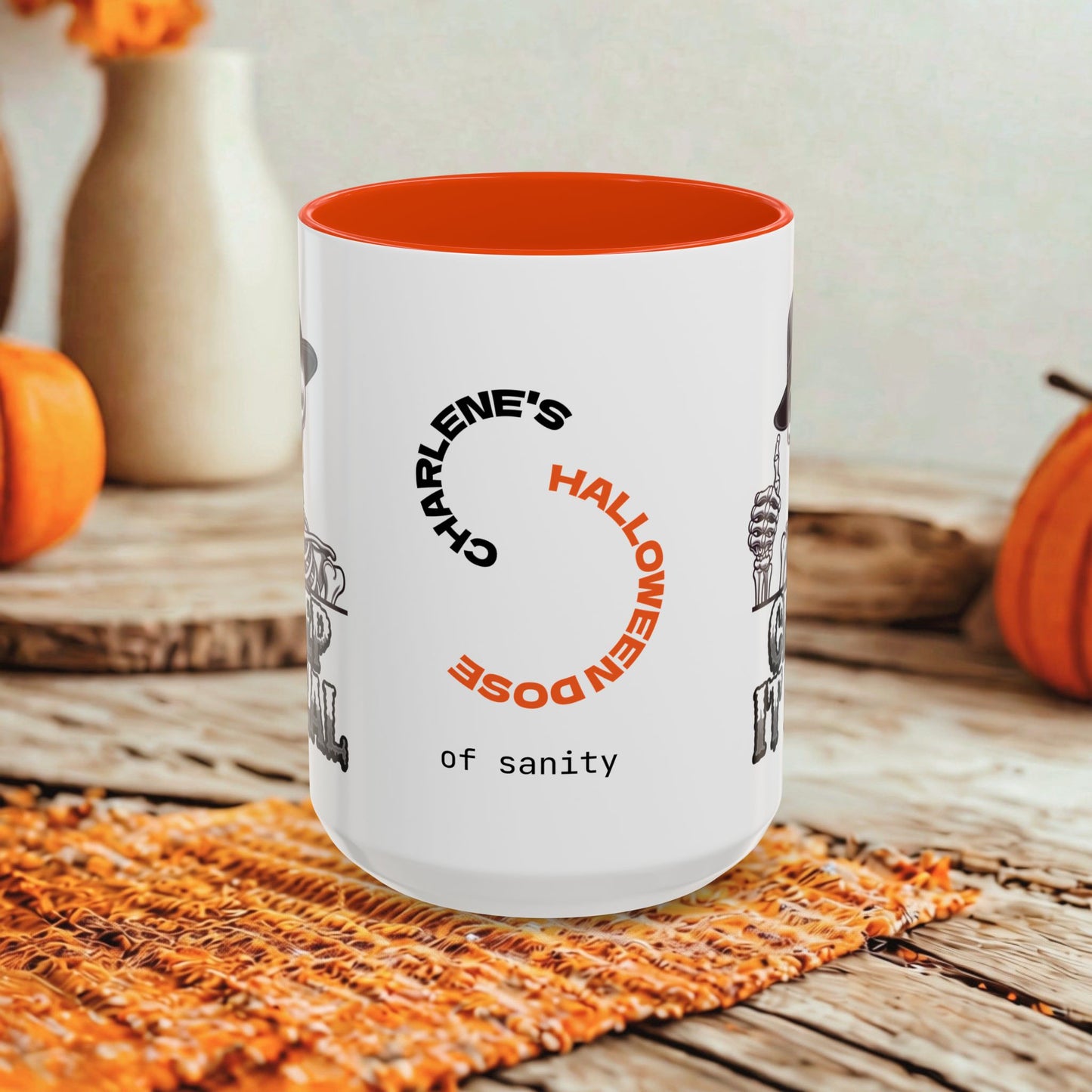 Creep It Real - Personalized Halloween Mug for Funny Skeleton Lovers & Halloween Humor