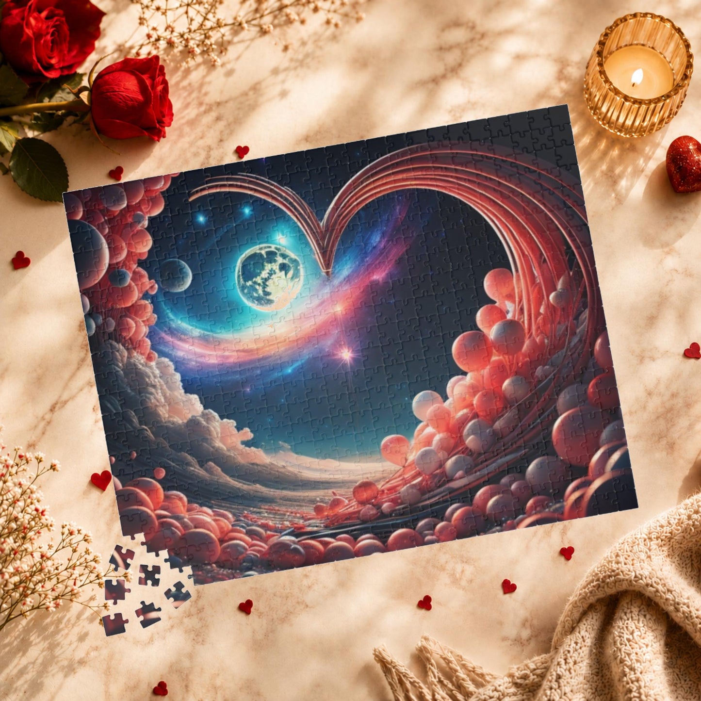Celestial Love: Valentine's Day Puzzle for Deep Healing, Romance, and Renewal