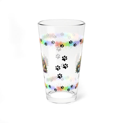 American Shorthair Easter Kitten 16oz Pint Glass - Personalized Cat-Themed Gift, Mental Health Drinkware, Holiday Décor & Easter Celebration