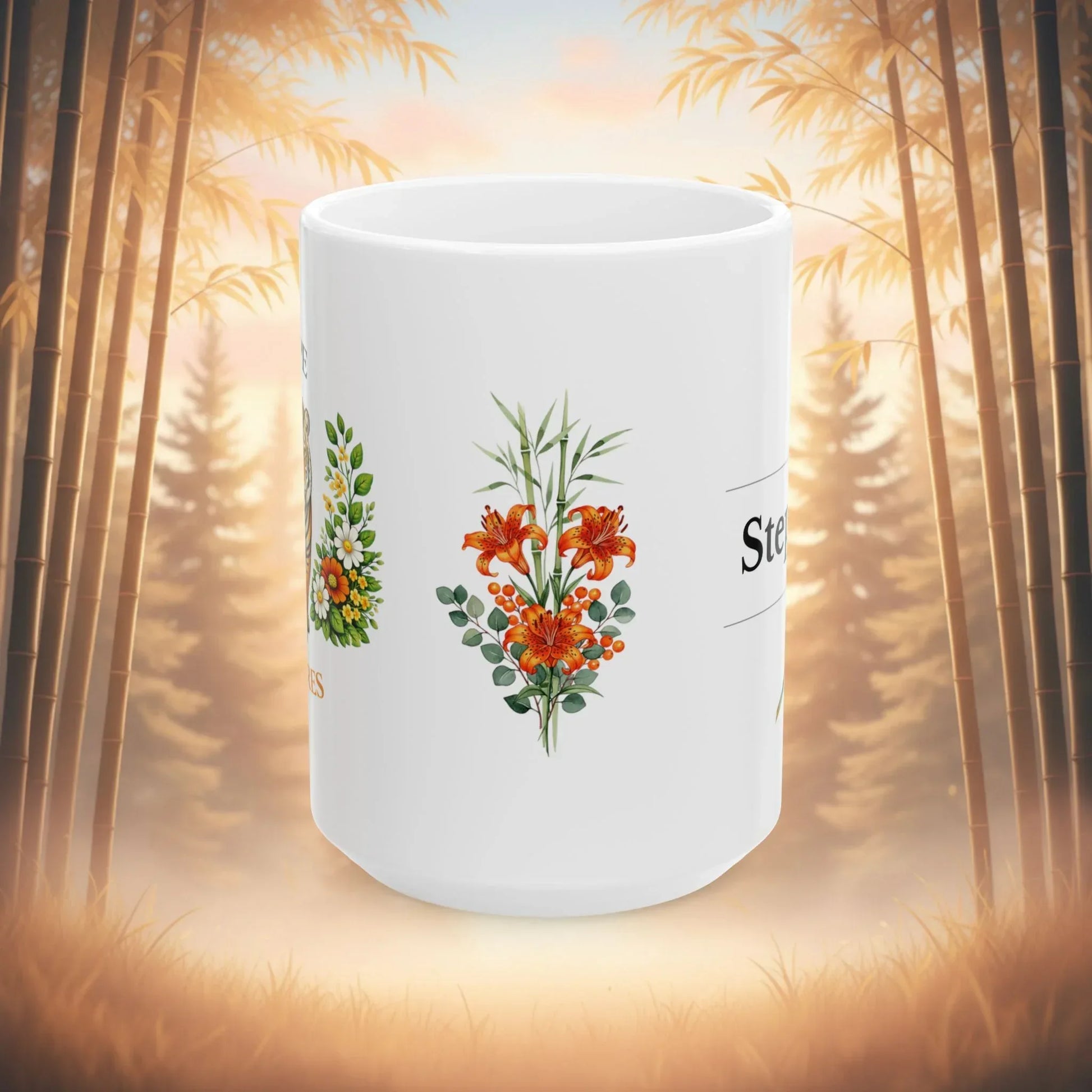 Shop our premium hope endures tiger mug from MySisterIsASurvivor.