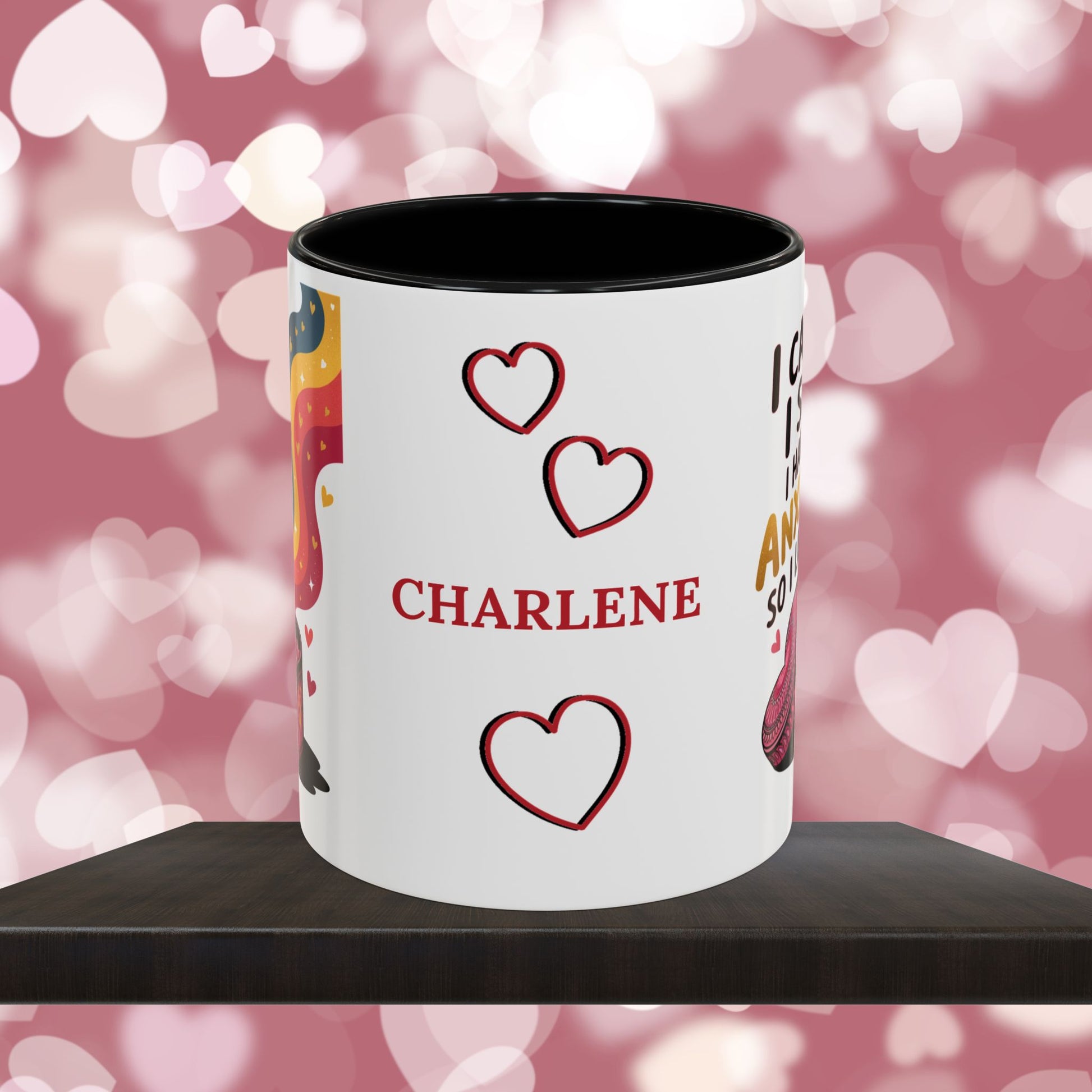 I Came. I Saw. I Had Anxiety So I Left: Personalized Valentine's Day Affirmation Mug – Inspiring Positivity and Emotional Wellness, 11oz or 15oz