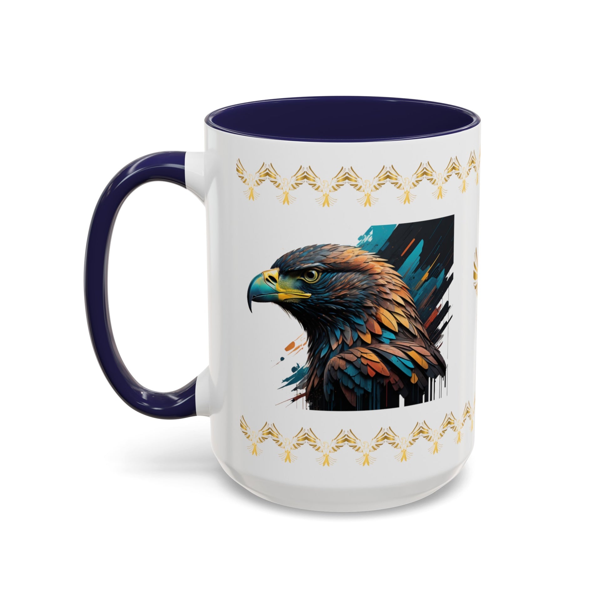 Eagle's Strength Resilience: Eagle Accent Coffee Mug (11, 15oz)