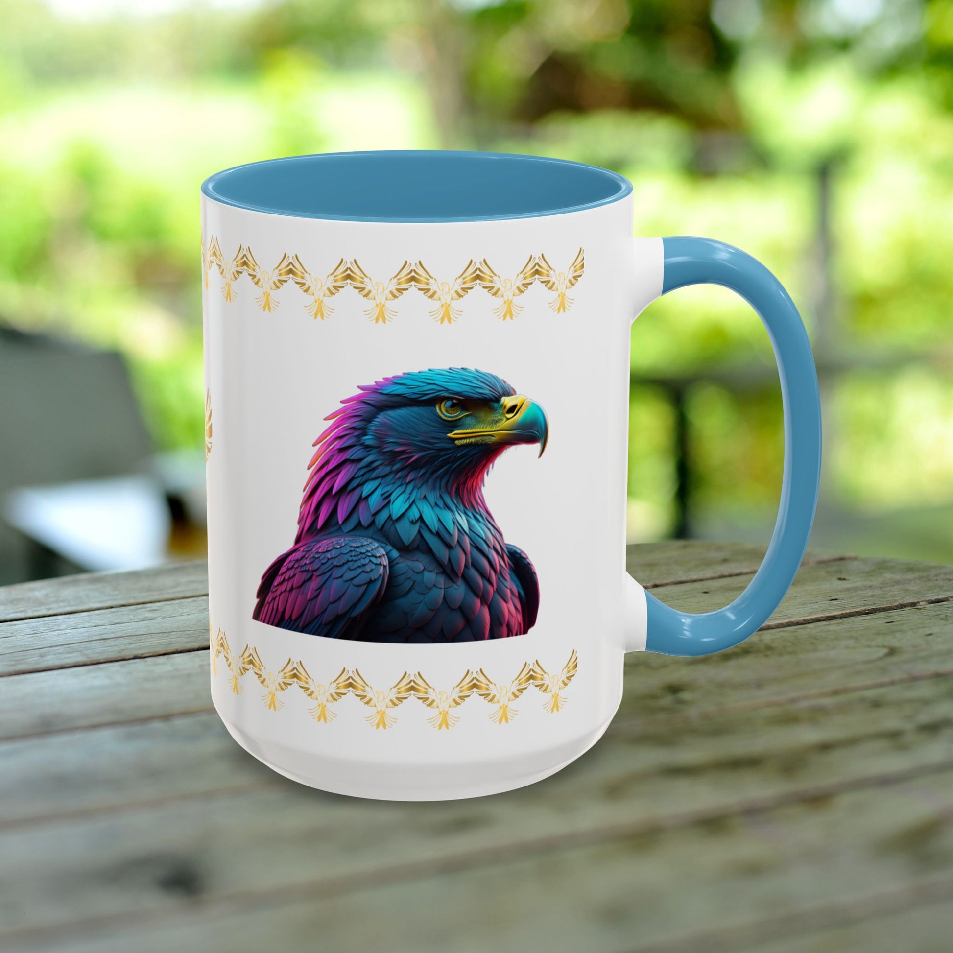 Eagle’s Fortitude Mug symbolizing courage, hope, and empowerment for everyday mental health support.