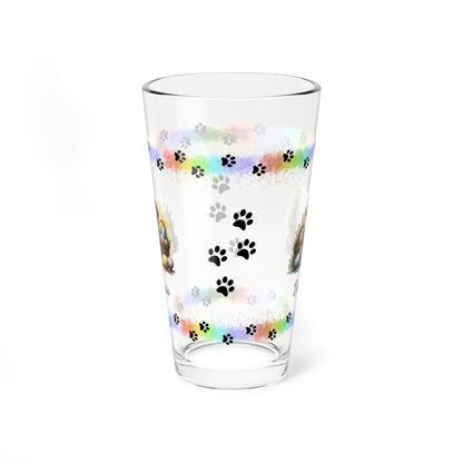 German Shorthaired Pointer Personalized Easter Puppy 16oz Pint Glass - Custom Dog Design, Mental Health Gift, Easter Décor, and Festive Celebrations