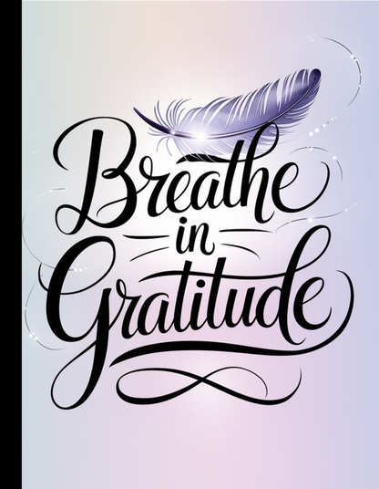 Breathe In Gratitude Composition Notebook