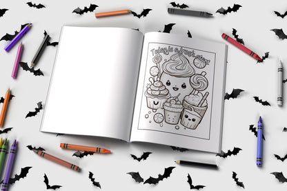 Boo-tiful Mind: Halloween Affirmations Coloring Fun for Children