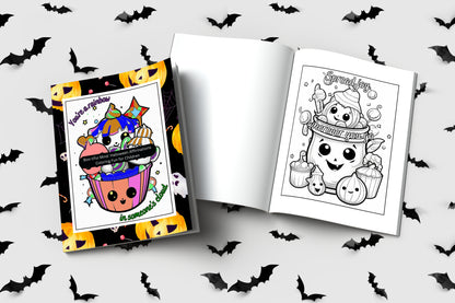 Boo-tiful Mind: Halloween Affirmations Coloring Fun for Children