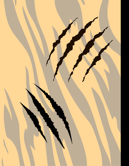 The Tiger Within: Tiger-Themed Composition Notebook