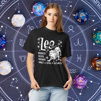 Leo Zodiac Comfort Colors T-Shirt - Confident and empowering Leo zodiac shirt, ideal for astrology fans and self-love gifts