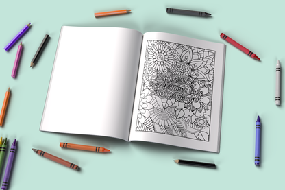 Botanical Zen: Flower Coloring Book, Beautiful Floral Designs, Nature Coloring Pages, Family Bonding Activity, Gift for All Ages