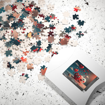 Candy Cloud Capers: Valentine's Day Puzzle for Laughter, Connection, and Joy