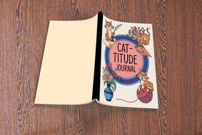 Cat-titude Journal Composition Notebook for Journaling, Therapy, Self-Care, Anxiety, Mindfulness, Affirmations & Wellness Writing