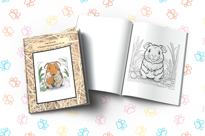 Cavy Colorscape Guinea Pig Coloring Book for Mindfulness, Relaxation, and Stress Relief – Adorable Designs to Spark Creativity & Positivity