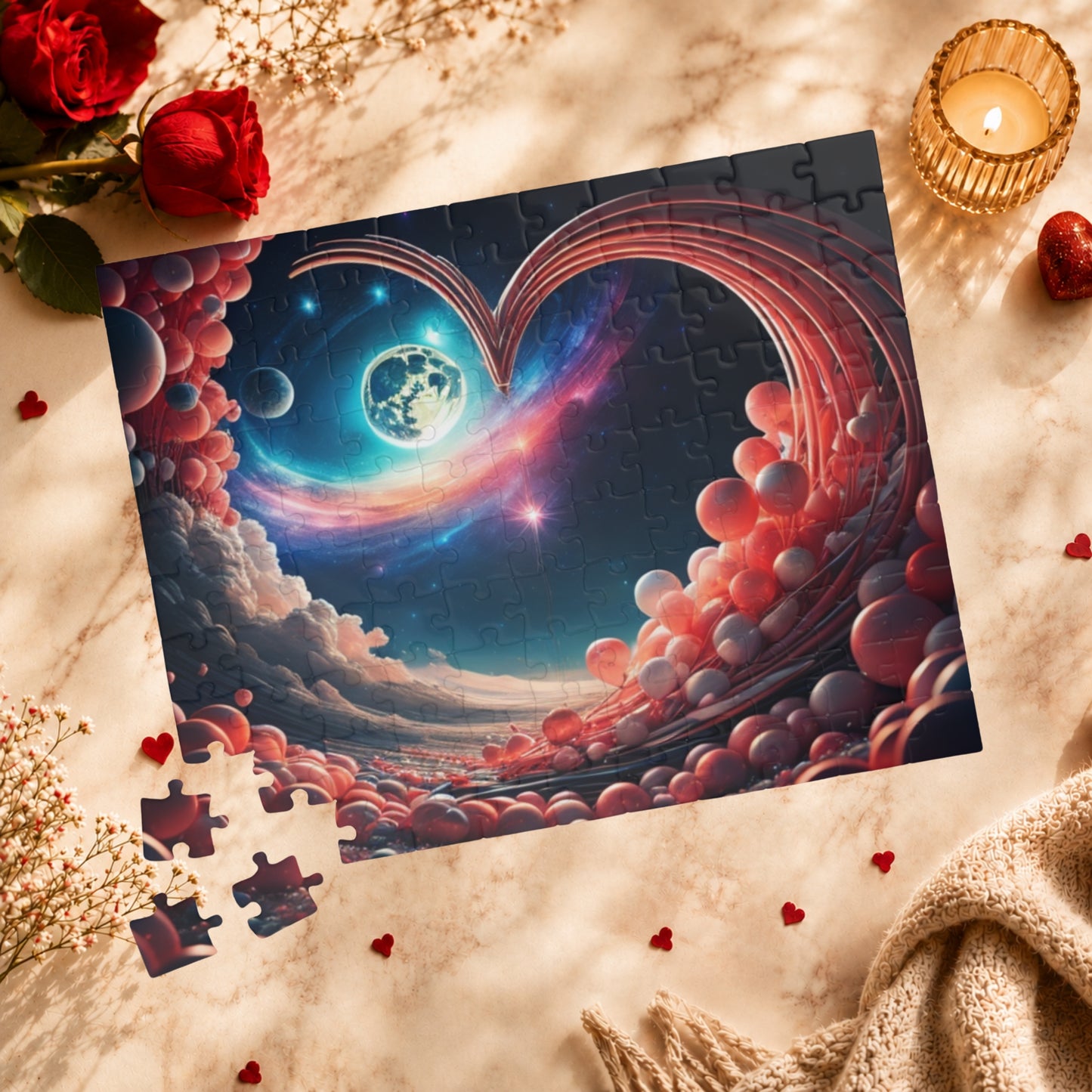 Celestial Love: Valentine's Day Puzzle for Deep Healing, Romance, and Renewal