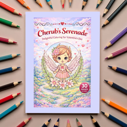 Shop our cherubs serenade delightful coloring for valentines day featuring the Default Title style option from MySisterIsASurvivor.