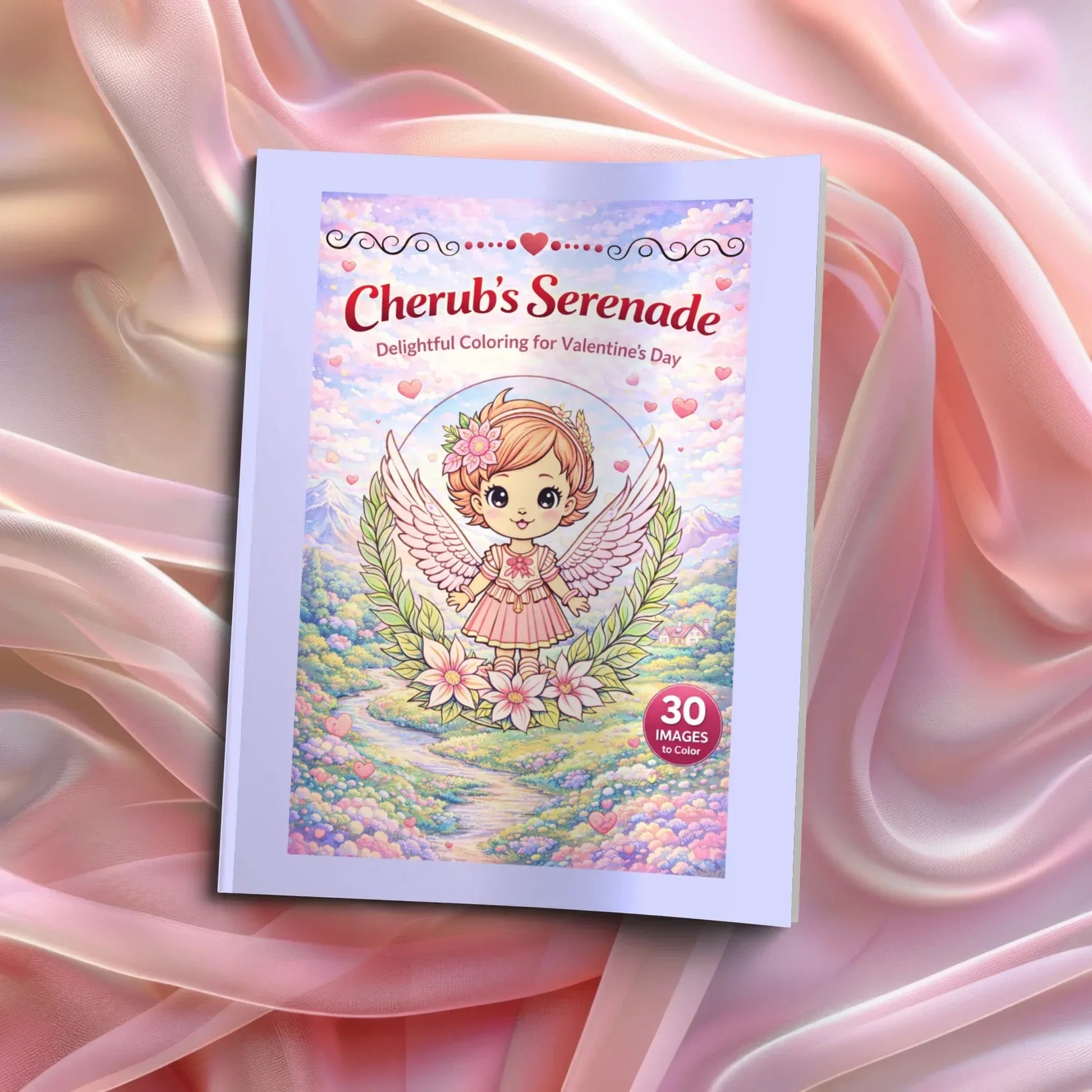 Shop our premium cherubs serenade delightful coloring for valentines day from MySisterIsASurvivor.