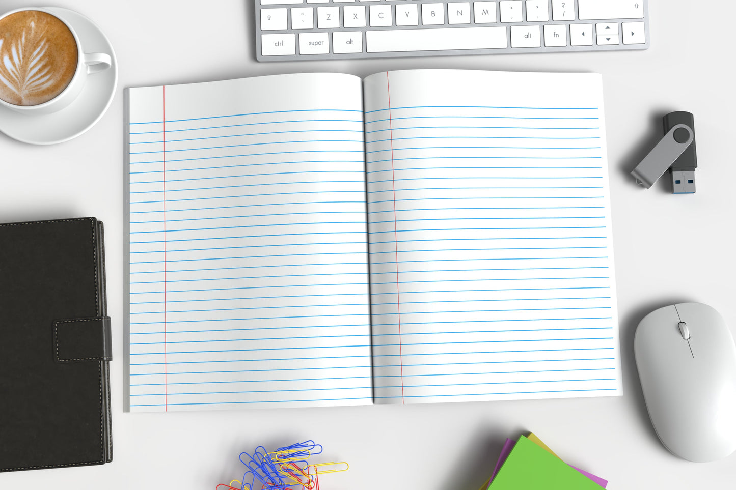 Thankful For Today Composition Notebook