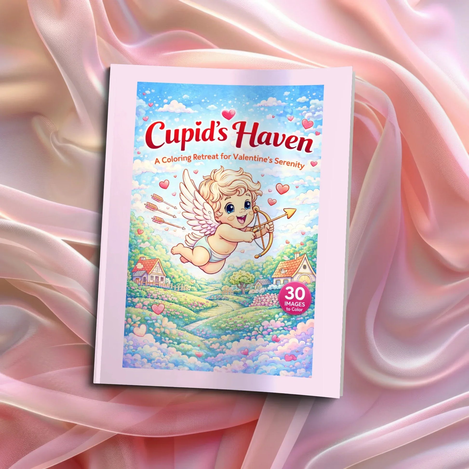 Shop our premium cupids haven a coloring retreat for valentines serenity from MySisterIsASurvivor.