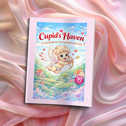 Shop our premium cupids haven a coloring retreat for valentines serenity from MySisterIsASurvivor.