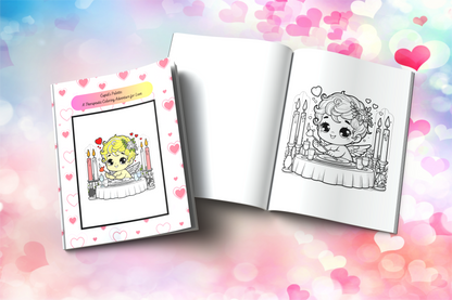 Cupid's Palette: A Therapeutic Coloring Adventure for Love