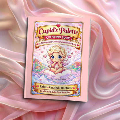 Shop our premium cupids palette a therapeutic coloring adventure for love from MySisterIsASurvivor.