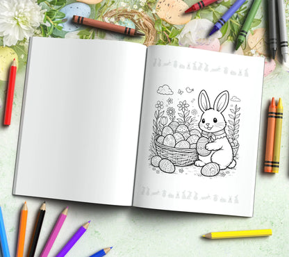 Shop our premium easter harmony coloring book a gentle coloring book for peace renewal springtime calm from MySisterIsASurvivor.